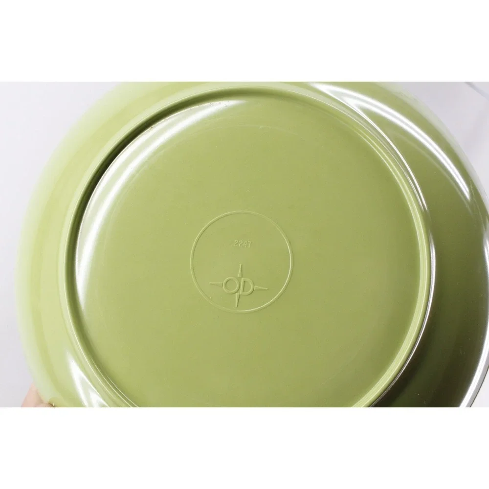 Vintage MCM‎ Oneida Melamine 70s Avocado Ivy Green Lot Of 42